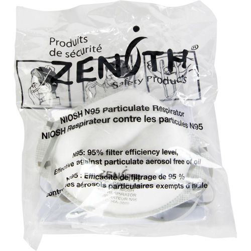 Particulate Respirator - Vend Pack, N95, NIOSH Certified, Medium/Large Canadian Safety Group Inc.