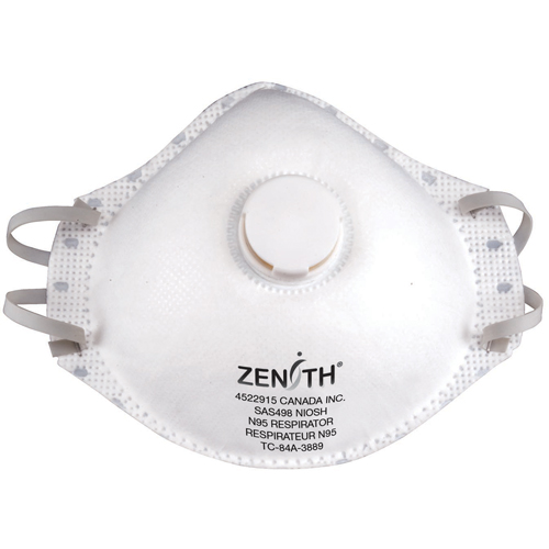 Respîrateur contre les particules - Emballage pour machine distributrice, N95, Certifi&eacute; NIOSH, Moyen/grand Canadian Safety Group Inc.