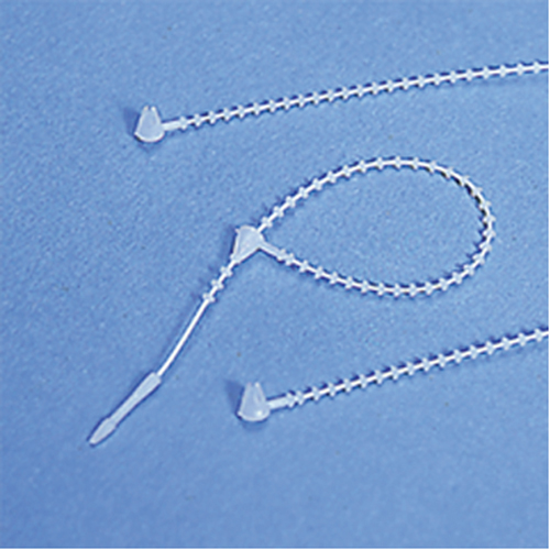 Options de finition pour &eacute;tiquettes - attaches en billes de nylon Canadian Safety Group Inc.