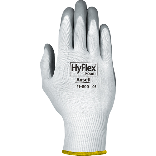 Gants Hyflex 11-800, 8/Moyen, R&ecirc;vetement Mousse de nitrile, Calibre 15, Enveloppe en Nylon Canadian Safety Group Inc.