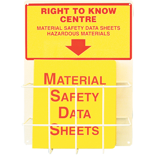Panneaux de style pochette, Anglais, Compris reliures Canadian Safety Group Inc.
