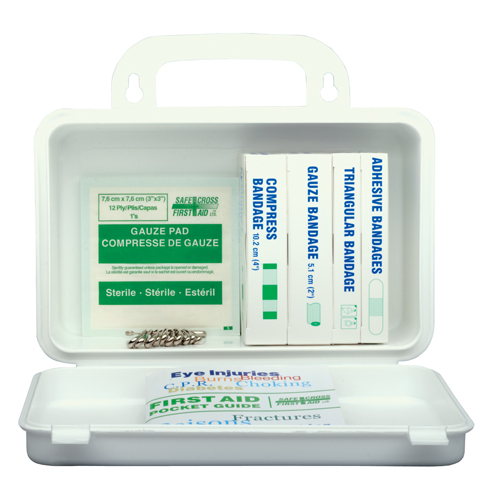 Recharge pour trousse de luxe &agrave; la r&eacute;glementation de premiers soins, WSIB Ontario, Classe 1 Canadian Safety Group Inc.