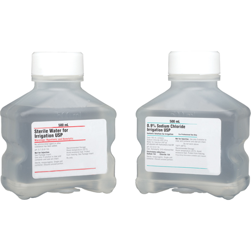 Solution d'irrigation- Chlorure de sodium 0,9 % (Saline), Liquide, Antiseptique Canadian Safety Group Inc.