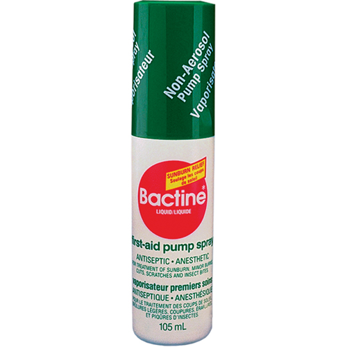 Traitement de premiers soins Bactine, Liquide Canadian Safety Group Inc.