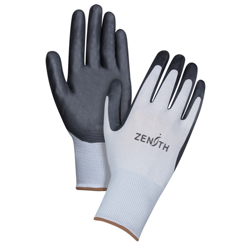 Lightweight Breathable Coated Gloves, 9/Large, Foam Nitrile Coating, 13 Gauge, Polyester Shell Canadian Safety Group Inc.