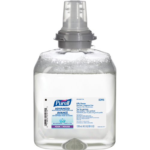 TFX Advanced Moisturizing Foam Hand Sanitizer, 1200 ml, Cartridge Refill, 70% Alcohol Canadian Safety Group Inc.