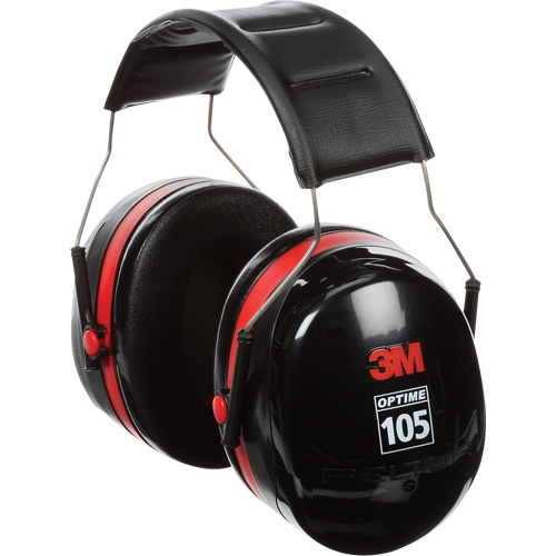 Peltor Optime 105 Series Earmuffs, Headband, 30 NRR dB Canadian Safety Group Inc.