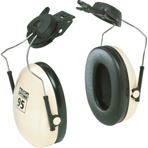 Serres-t&ecirc;tes de s&eacute;rie Peltor Optime 95, Fixation pour casque, 21 NRR dB Canadian Safety Group Inc.