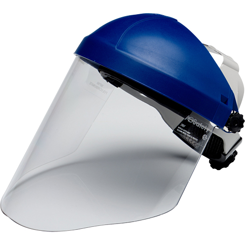 Ratchet Headgear with Faceshield, Polycarbonate, Ratchet Suspension Canadian Safety Group Inc.