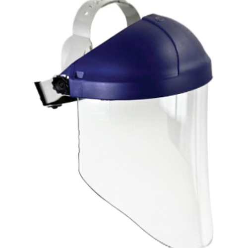 Ratchet Headgear with Faceshield, Polycarbonate, Ratchet Suspension Canadian Safety Group Inc.