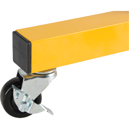 Jeu de de roulettes en option pour barri&egrave;re extensible SDK990 de Produits de s&eacute;curit&eacute; Zenith Canadian Safety Group Inc.