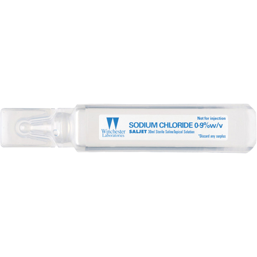 Saljet Single Dose Saline Solution, 1.01 oz. Canadian Safety Group Inc.