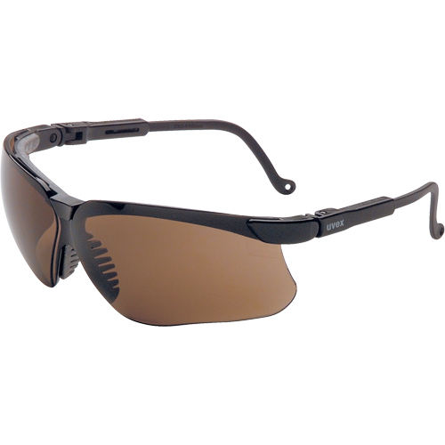 Uvex&reg; Genesis&reg; Safety Glasses with HydroShield Lenses, Brown Lens, Anti-Fog, Meets/Exceeds CSA Z94.3 Canadian Safety Group Inc.