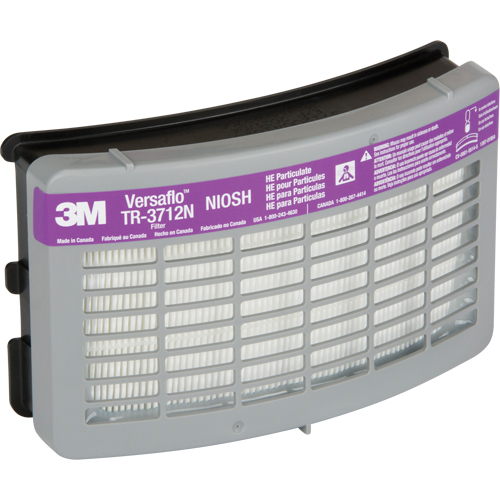Filtre &agrave; haute efficacit&eacute; TR-3712N, Filtre P100 Canadian Safety Group Inc.