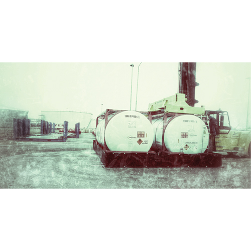 Berme pour r&eacute;servoir double ISO, Capacit&eacute; 7180 gal. US, 24' la x 20' lo x 24" h, Support en L Canadian Safety Group Inc.