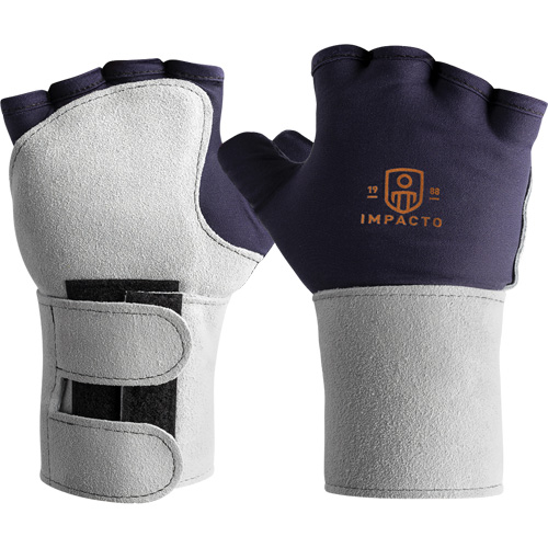 Gant antichocs avec support de poignet, Grand, Paume en Synth&eacute;tique, Poignet &agrave; enfiler Canadian Safety Group Inc.