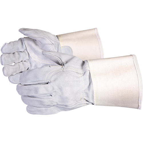 Endura&reg; Premium Cut-Resistant Fitters Gloves, Medium, Split Cowhide Palm Canadian Safety Group Inc.