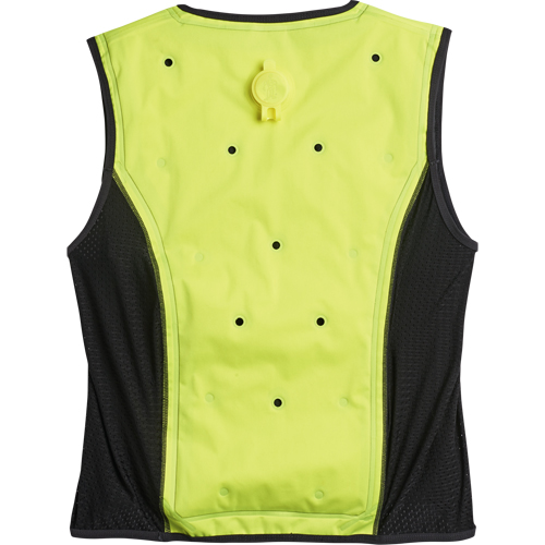 Vestes refroidissantes &agrave; &eacute;vaporation s&egrave;che Chill-Its 6685, T-Grand, Jaune lime haute visibilit&eacute; Canadian Safety Group Inc.