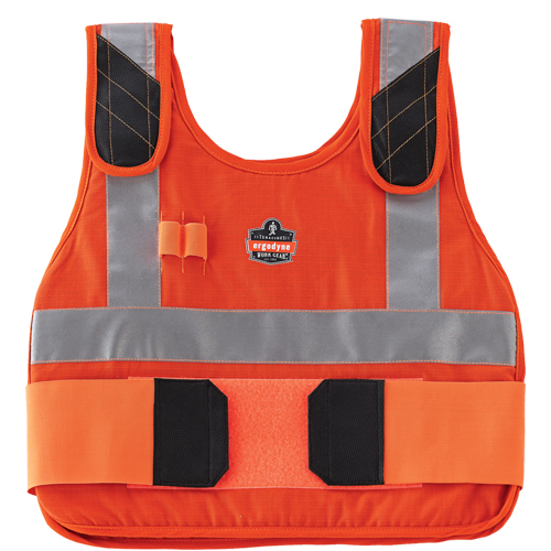 Vestes de refroidissement par changement de phase 6215HV, Petit/Moyen, Orange Canadian Safety Group Inc.