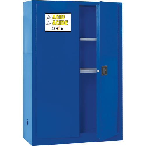 Corrosive Liquids Cabinet, 45 gal., 43" x 65" x 18" Canadian Safety Group Inc.