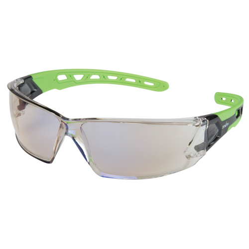 Lunettes de s&eacute;curit&eacute; s&eacute;rie Z2500, Lentille Miroir int&eacute;rieur/ext&eacute;rieur, Anti-&eacute;gratignures, ANSI Z87+/R&eacute;pond ou surpasse la norme CSA Z94.3 Canadian Safety Group Inc.