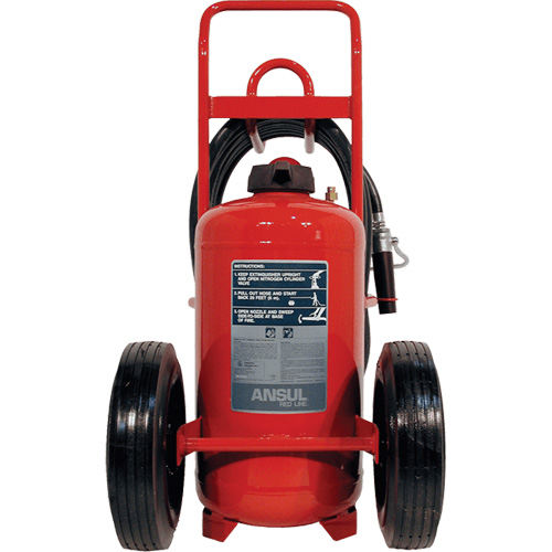 Red Line&reg; Wheeled Fire Extinguishers, BC, 125 lbs. Capacity Canadian Safety Group Inc.