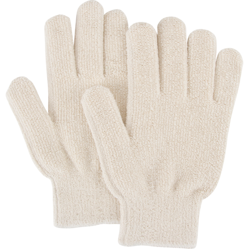 Gants r&eacute;sistants &agrave; la chaleur, Tissu &eacute;ponge, Grand, Prot&egrave;ge jusqu'&agrave; 212° F (100° C) Canadian Safety Group Inc.
