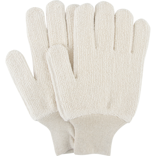 Gants r&eacute;sistants &agrave; la chaleur, Tissu &eacute;ponge, Grand, Prot&egrave;ge jusqu'&agrave; 212° F (100° C) Canadian Safety Group Inc.