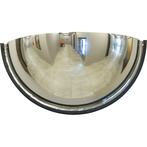 180° Dome Mirror, Half Dome, Closed Top, 18" Diameter Canadian Safety Group Inc.