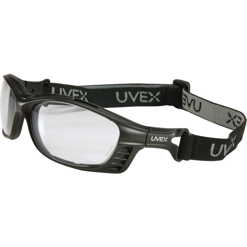 Lunettes de s&eacute;curit&eacute; Uvex Livewire avec lentilles HydroShield, Lentille Transparent, Antibu&eacute;e, ANSI Z87+/R&eacute;pond ou surpasse la norme CSA Z94.3 Canadian Safety Group Inc.