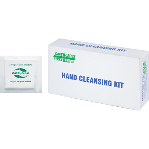 Hand Cleansing Moist Wipes, Towelette Canadian Safety Group Inc.