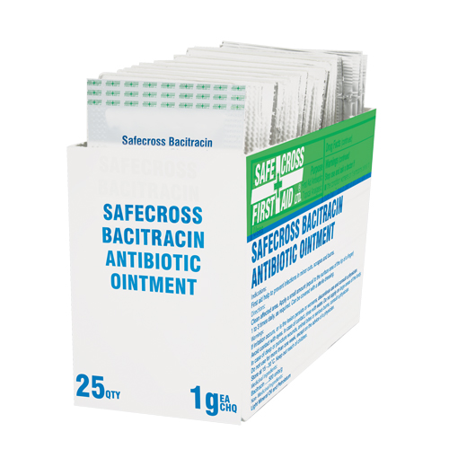 First Aid Bacitracin Zinc Topical Treatment, Cream, Class 1 Canadian Safety Group Inc.