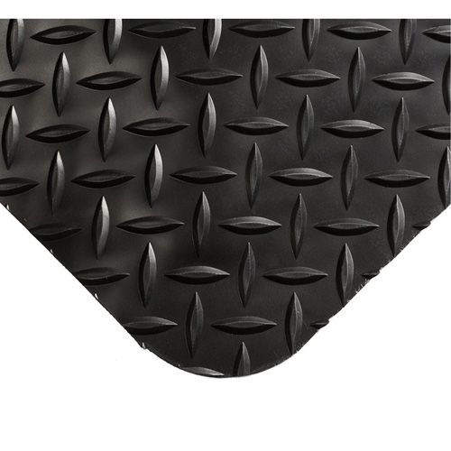 Smart Mats No.497, Diamond, 4' x 10' x 1", Black, PVC/Urethane Canadian Safety Group Inc.