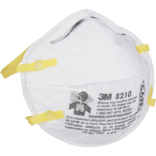 8210 Particulate Respirators, N95, NIOSH Certified Canadian Safety Group Inc.