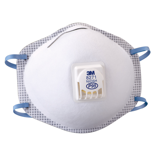 Respirateurs contre les particules 8271, P95, Certifi&eacute; NIOSH Canadian Safety Group Inc.