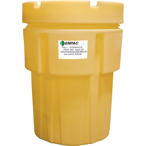 Barils de r&eacute;cup&eacute;ration Poly-Overpack 65, 65 gal. US, Stationnaire Canadian Safety Group Inc.