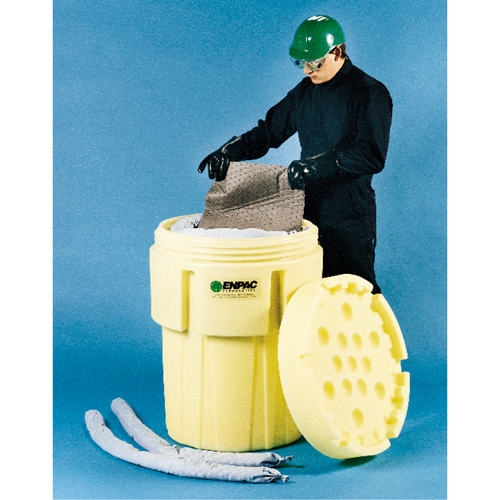 Barils de r&eacute;cup&eacute;ration Poly-Overpack 65, 65 gal. US, Stationnaire Canadian Safety Group Inc.