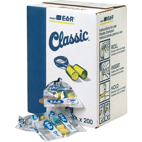 E-A-R Classic Earplugs, Bulk - Polybag, Corded Canadian Safety Group Inc.