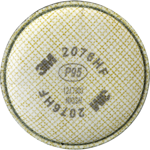 Pr&eacute;filtres pour respirateurs s&eacute;rie 2000, Filtre contre les particules, Filtre P95 Canadian Safety Group Inc.