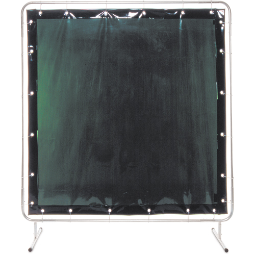Welding Screen and Frame, Green, 6' x 8' Canadian Safety Group Inc.
