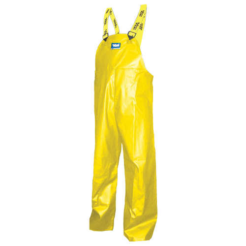 Pantalons &agrave; bavette Journeyman, Petit, Polyester/PVC, Jaune Canadian Safety Group Inc.