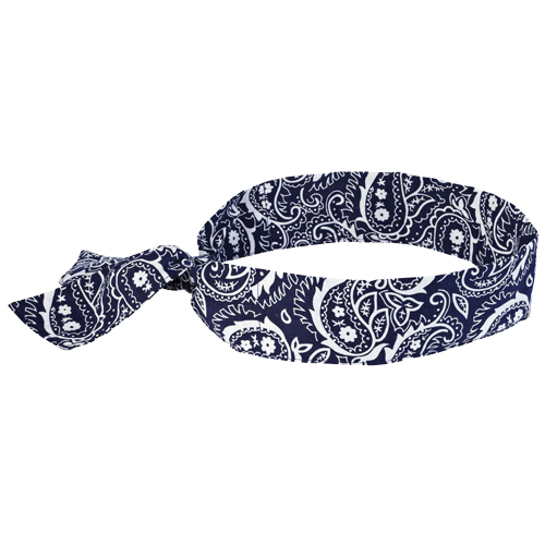 Chill-Its&reg; 6700 Cooling Bandanas, Blue Canadian Safety Group Inc.
