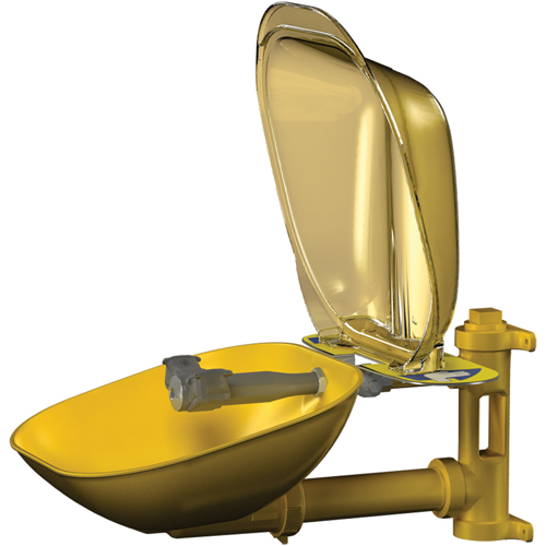 Halo Eyewash Stations, Wall-Mount Installation, Plastic Bowl Canadian Safety Group Inc.