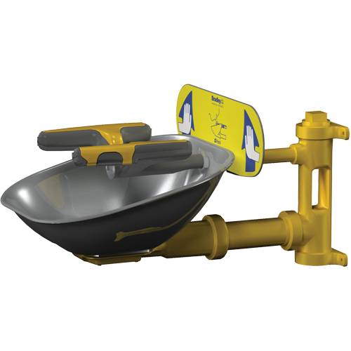 Halo Face/Eyewash Stations, Wall-Mount Installation, Stainless Steel Bowl Canadian Safety Group Inc.