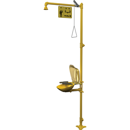 Halo Combination Emergency Shower & Eyewash Station Canadian Safety Group Inc.
