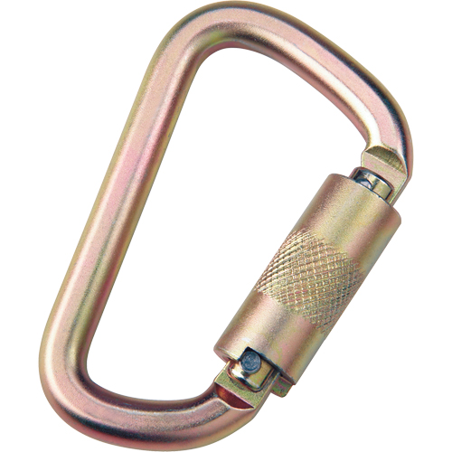Anchorage Connecting Carabiner, Steel, 420 lbs. Capacity Canadian Safety Group Inc.