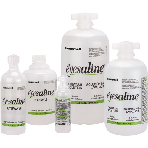 Saline Eyewash Bottles, Full Bottle, 16 oz. Canadian Safety Group Inc.