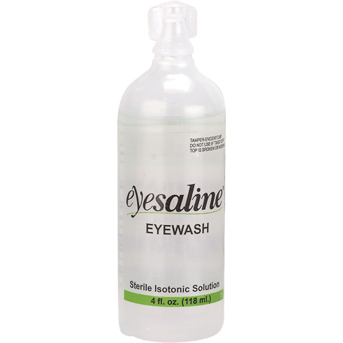 Saline Eyewash Bottles, Full Bottle, 4 oz. Canadian Safety Group Inc.