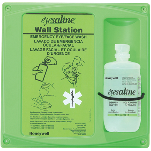 Saline Eyewash Wall Station, Single Canadian Safety Group Inc.