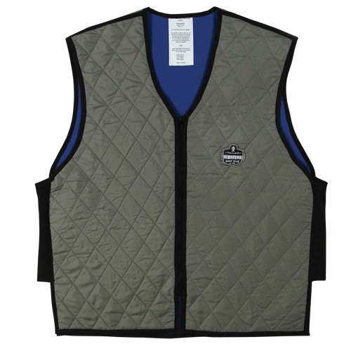 Vestes refroidissantes &agrave; &eacute;vaporation humide Chill-Its 6665, Moyen, Gris Canadian Safety Group Inc.